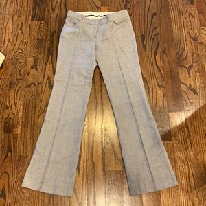 Theory gray suit pants